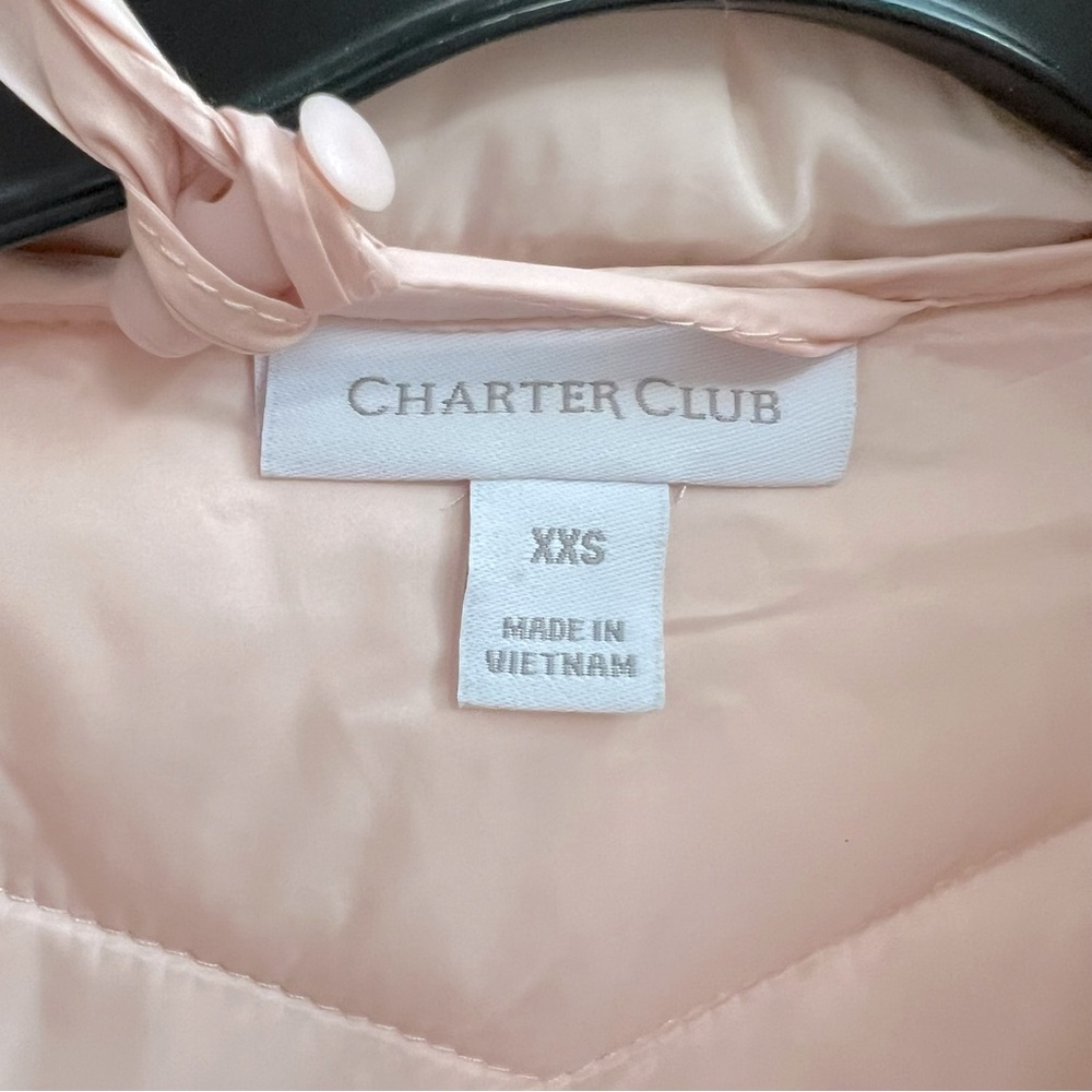 NWT CHARTER CLUB Women's Packable
Hooded Puffer Coat-Soft Pink - Picture 8 of 11